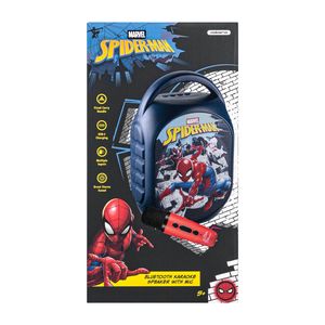 Marvel Spider-Man Bluetooth Karaoke Speaker Red / Blue